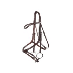 Montar Trense Excellence Jumping ECO Leather Brun