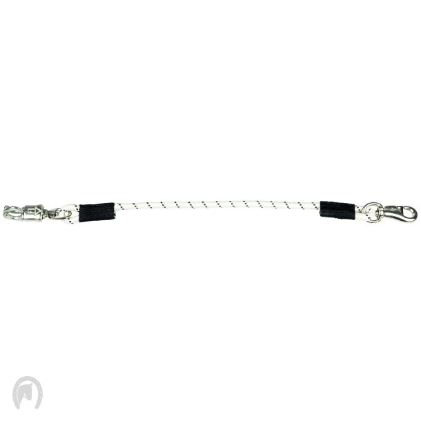 Waldhausen Elastik Trailerkde Hvid/Sort 55cm