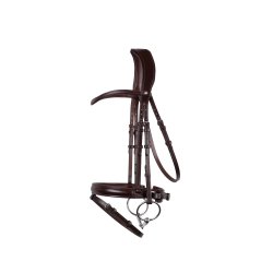 Montar Trense Normandie Dressage ECO Leather Brun
