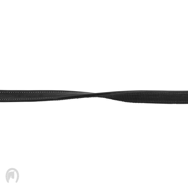 Montar Lder/gummi tjler buckles ss ECO Sort