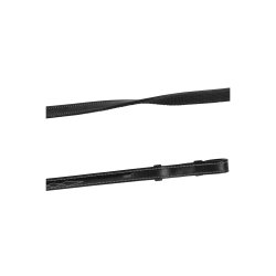 Montar Lder/Gummi tjler deco french hooks ECO Sort