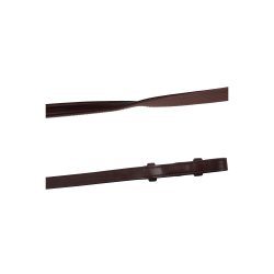 Montar Lder/Gummi tjler french hooks ECO Brun