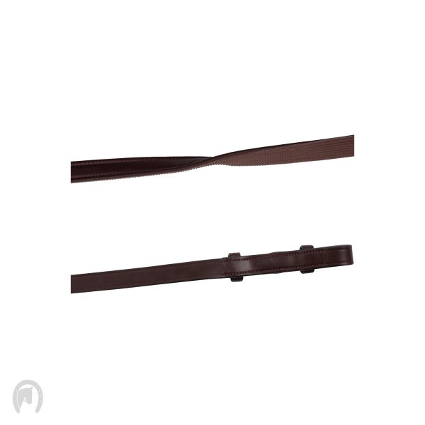 Montar Lder/Gummi tjler french hooks ECO Brun