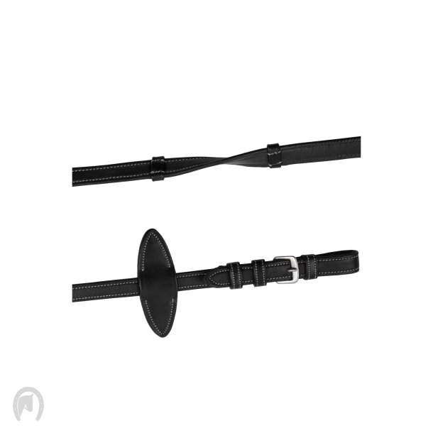 Montar Soft lder tjler buckles ss ECO leathe Sort