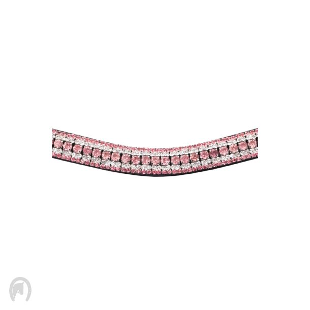 Montar Pandebånd Curved Passion White/Rose Brun