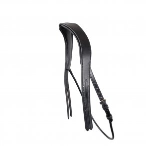 Montar Nakkestykke Classic Round throatlash ECO L Sort