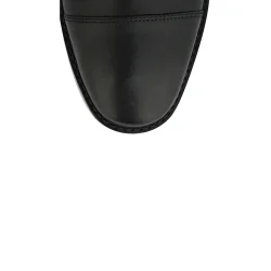 Bronco Ascot Lder Ridestvle Sort