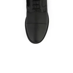 Bronco Pony Vegansk Lder Ridestvle Sort