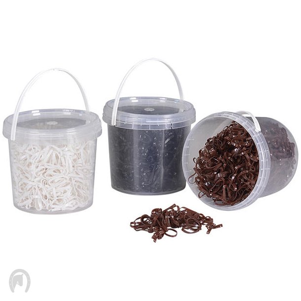 Horse Guard Siliconefletringe i dse Hvid (1500stk)