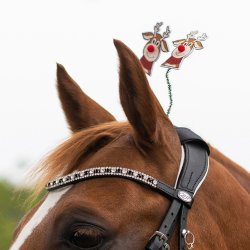 QHP Christmas Trense Dekoration Rudolph