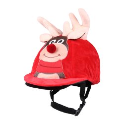 QHP Hjelmcover Christmas Rudolph
