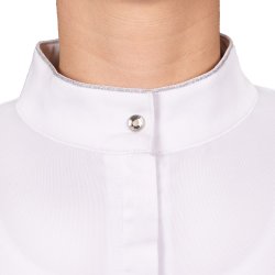 QHP Zayla St�vne T-Shirt Junior Hvid