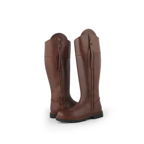 Bronco Denali Vandttte Lderstvler m. Kvist Mahogany