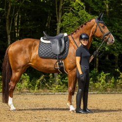 QHP Glitter Trense Sort