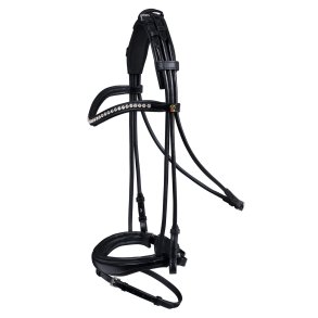 Waldhausen Trense S-Line Rundsyet Sort