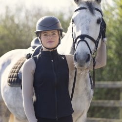 Charles Owen Eclipse Rygbeskytter Sort