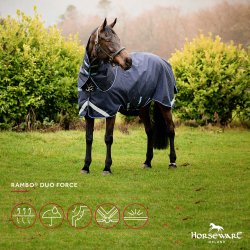 Rambo Duo Force Turnout Navy