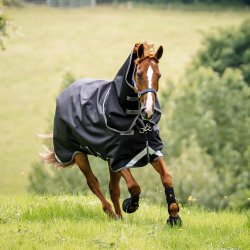 Rambo 1680D Plus turnout 250g VL Thunderstorm/Grey&Silver