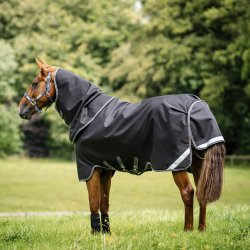 Rambo 1680D Plus turnout 250g VL Thunderstorm/Grey&Silver