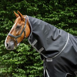 Rambo 1680D Plus turnout 250g VL Thunderstorm/Grey&Silver