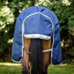 Amigo 1200D Wug Turnout Navy/Titanium Grey &amp; Silver 250g