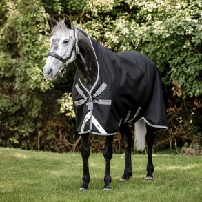 Amigo 1200D Wug Turnout Black/Titanium Grey & Silver 250g