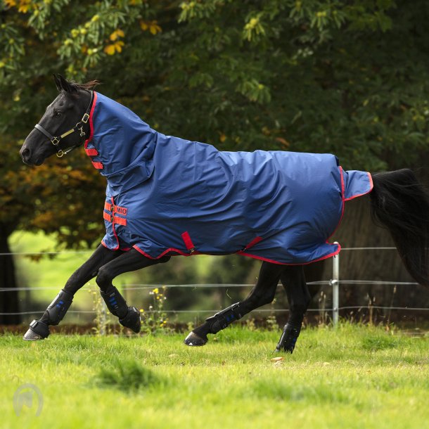 Horseware MIO AIO Turnout Heavy 350g. Bl�/R�d