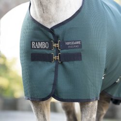 Rambo Techni Waffle Cooler Dynasty Green/Navy &amp; Silver
