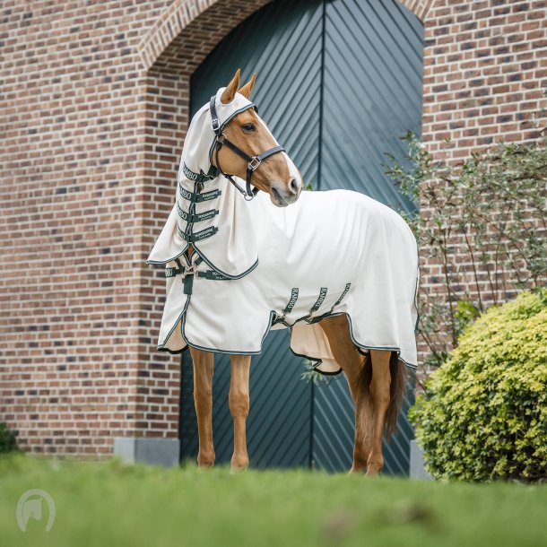 Rambo Hoody Insektd�kken Chalk/Hunter Green/Silver