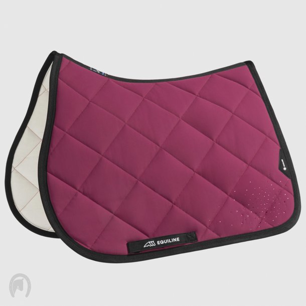 Equiline Tech Rombo Underlag Wood Violet Med Sten   