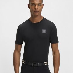 BOSS EQ SS26 Pierce Herre T-Shirt Sort