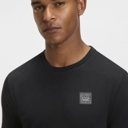 BOSS EQ SS26 Pierce Herre T-Shirt Sort