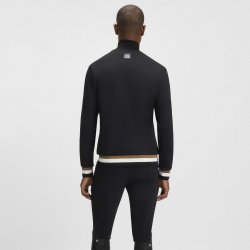 BOSS EQ SS26 Sammy Funktions Herre Cardigan Sort