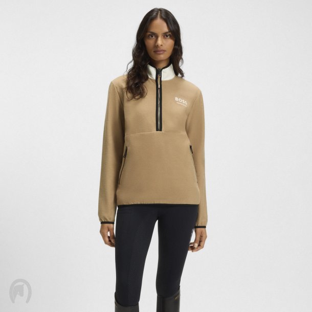 BOSS EQ SS26 Fedora � Zip Tr�je Camel