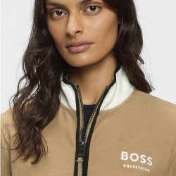 BOSS EQ SS26 Fedora � Zip Tr�je Camel