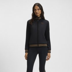 BOSS EQ SS26 Ava Funktions Cardigan Sort