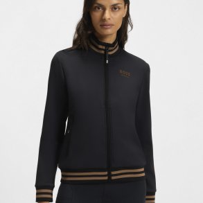 BOSS EQ SS26 Ava Funktions Cardigan Sort