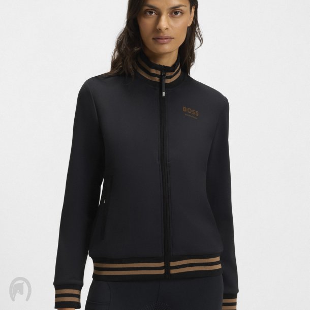 BOSS EQ SS26 Ava Funktions Cardigan Sort