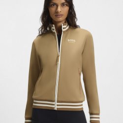 BOSS EQ SS26 Ava Funktions Cardigan Camel