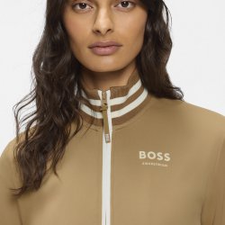 BOSS EQ SS26 Ava Funktions Cardigan Camel