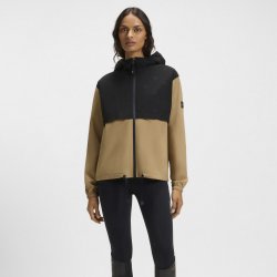 BOSS EQ SS26 Louise Regnjakke Sort/Camel