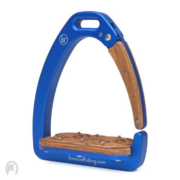 Innova Riding Dynamic Sikkerhedsbjle Blue/Dark Wood 12cm