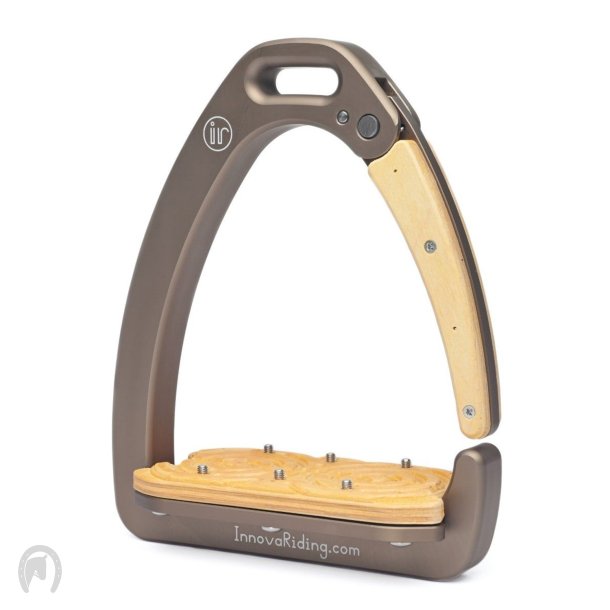 Innova Riding Dynamic Sikkerhedsbjle Brown/Light Wood 12cm
