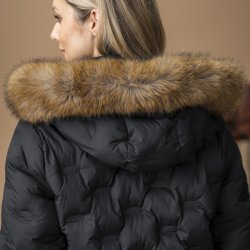 Alessandro Albanese ARA Puffer Jakke Sort