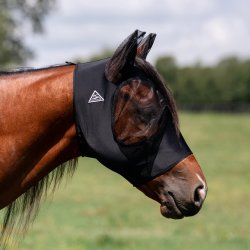 Professionals Choice Comfort Fit Fly Mask - Sort