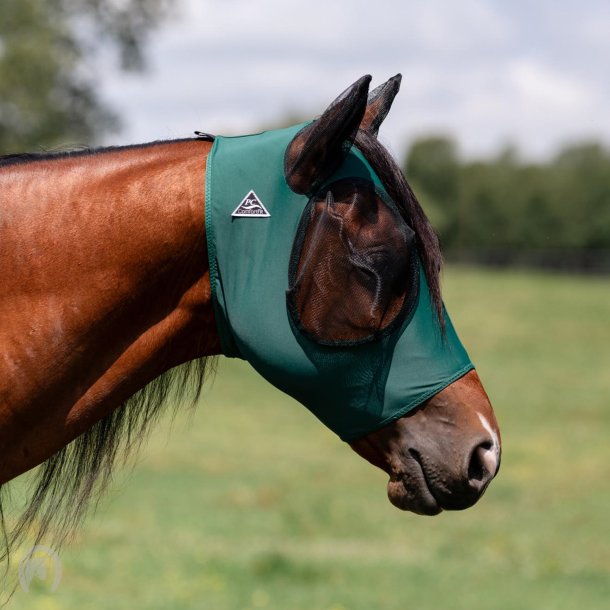 Professionals Choice Comfort Fit Fly Mask - Emerald