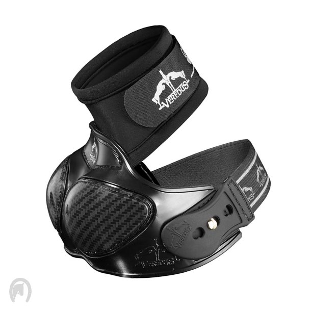 Veredus Carbon Sheild Ballebeskytter Sort