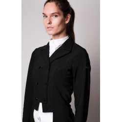 Montar Dressurkjole Sort m. Sten