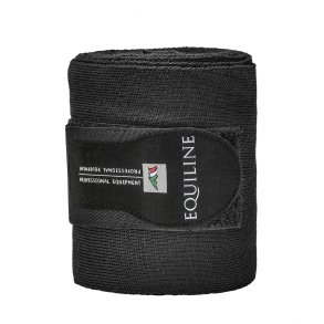 Equiline Staldbandage Strik Sort