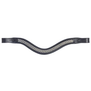 Eques Wave Crystal Curb Pandeb�nd Silver